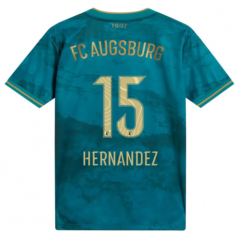 Danxen Herren Saidu Hernandez #15 Grün Braun Auswärtstrikot Trikot 2026/27 T-Shirt Österreich