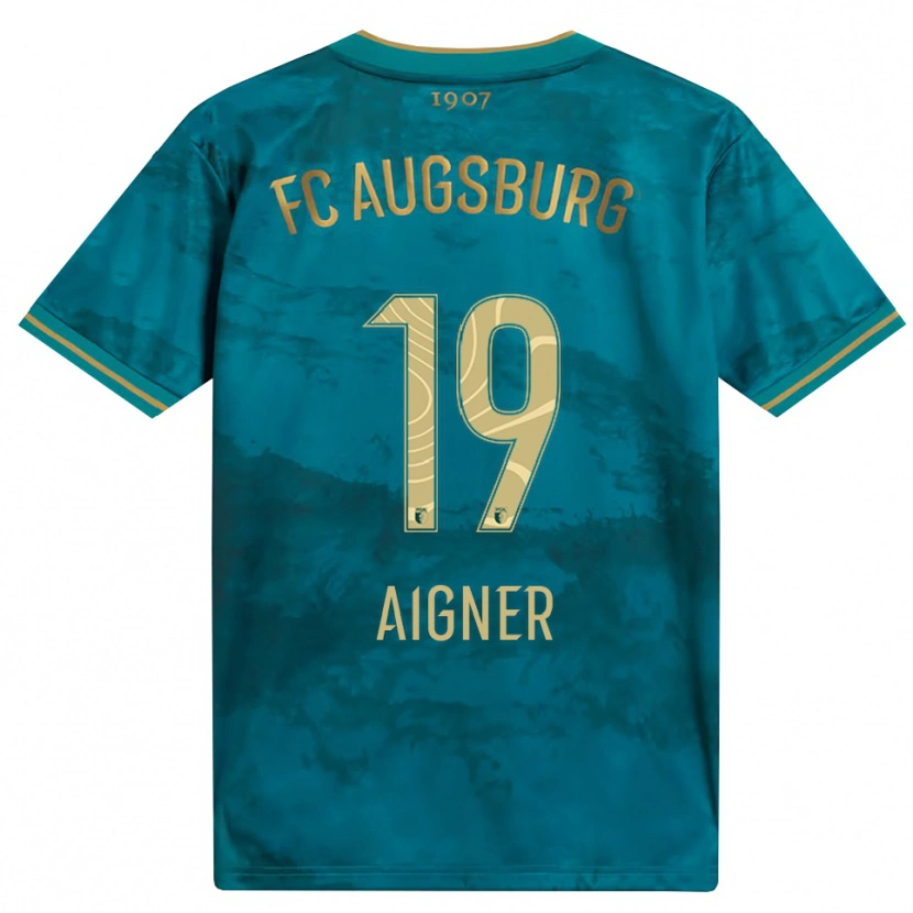 Danxen Herren Lukas Aigner #19 Grün Braun Auswärtstrikot Trikot 2026/27 T-Shirt Österreich