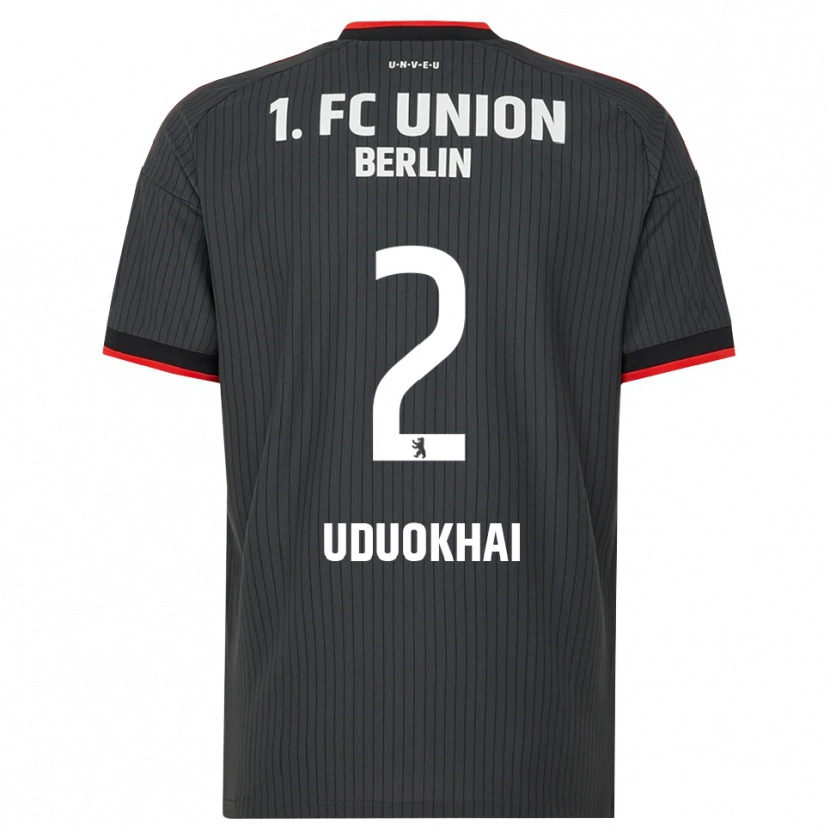 Danxen Herren Felix Uduokhai #2 Schwarz Weiß Rot Auswärtstrikot Trikot 2026/27 T-Shirt Österreich