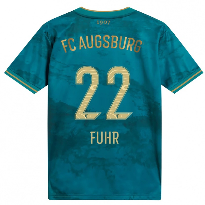 Danxen Herren Paula Fuhr #22 Grün Braun Auswärtstrikot Trikot 2026/27 T-Shirt Österreich
