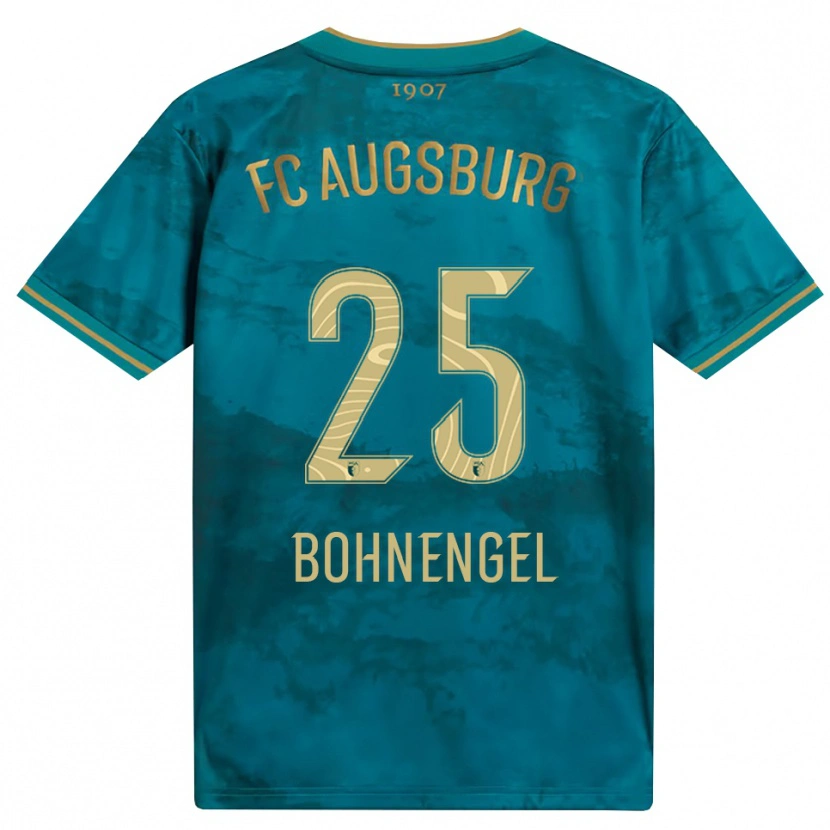 Danxen Herren Noah Bohnengel #25 Grün Braun Auswärtstrikot Trikot 2026/27 T-Shirt Österreich