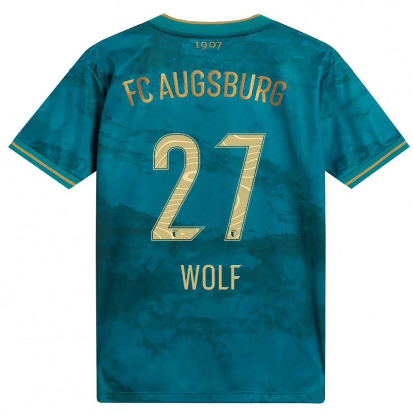 Danxen Herren Marius Wolf #27 Grün Braun Auswärtstrikot Trikot 2026/27 T-Shirt Österreich