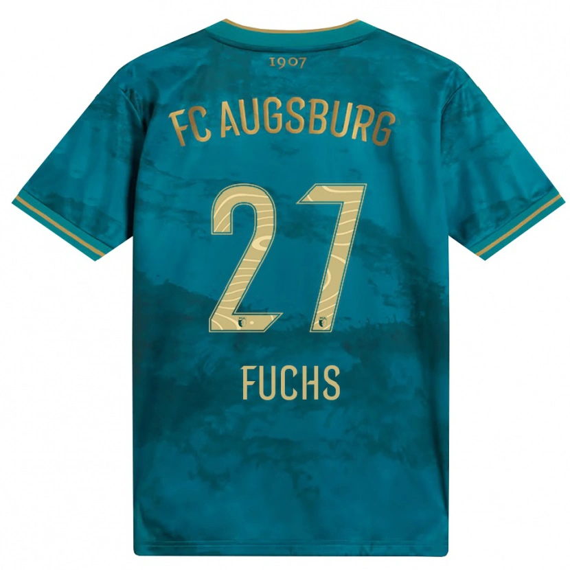 Danxen Herren Nina Fuchs #27 Grün Braun Auswärtstrikot Trikot 2026/27 T-Shirt Österreich