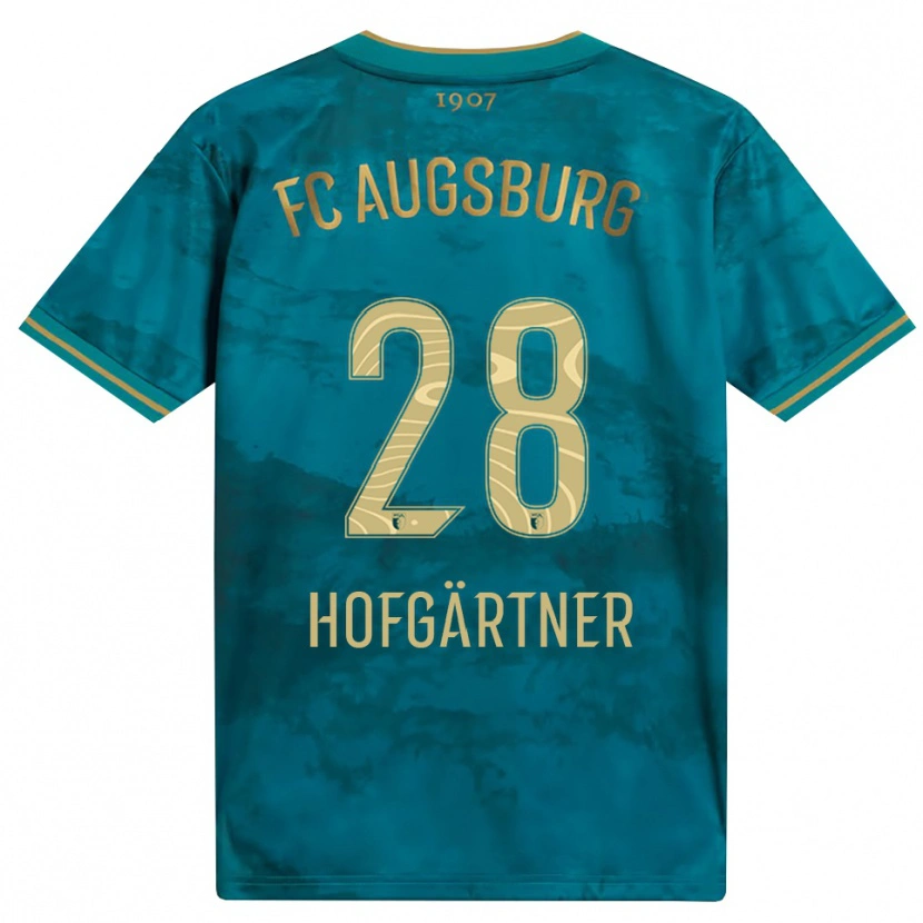 Danxen Herren Hendrik Hofgärtner #28 Grün Braun Auswärtstrikot Trikot 2026/27 T-Shirt Österreich