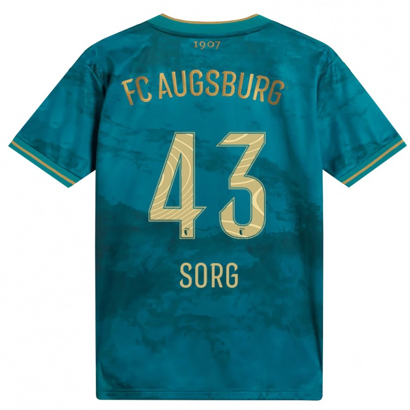 Danxen Herren Oliver Sorg #43 Grün Braun Auswärtstrikot Trikot 2026/27 T-Shirt Österreich