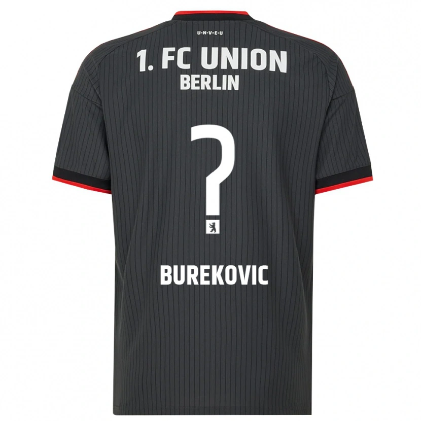 Danxen Herren Adin Burekovic #0 Schwarz Weiß Rot Auswärtstrikot Trikot 2026/27 T-Shirt Österreich