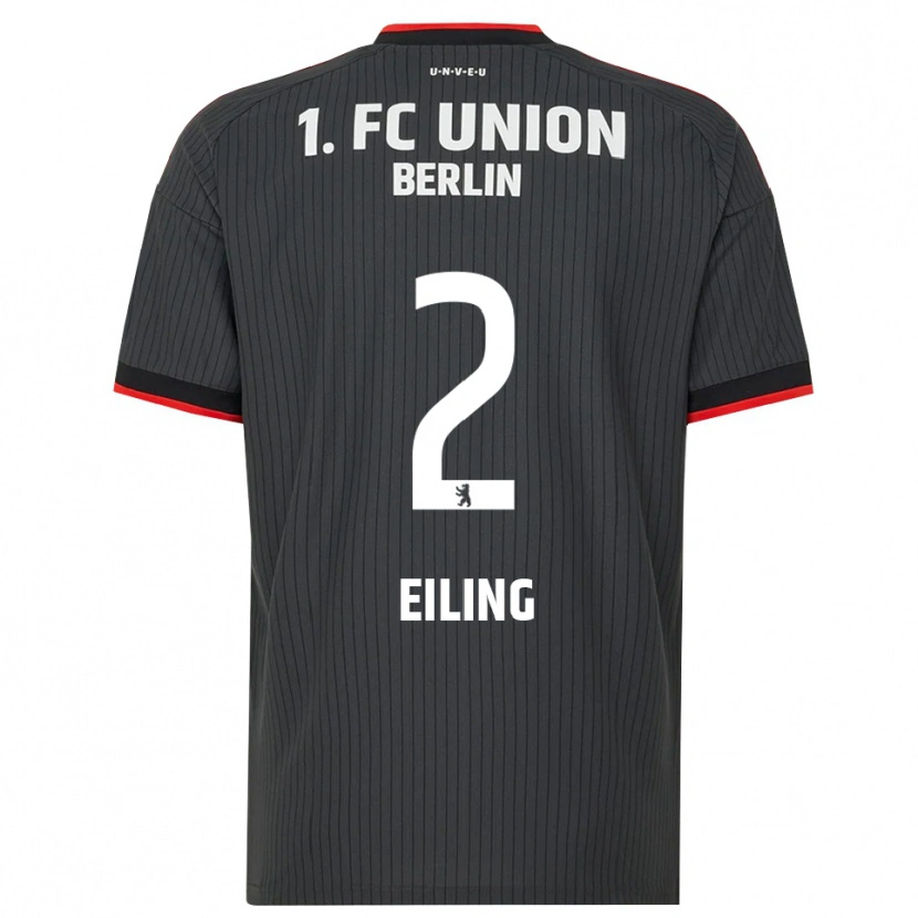 Danxen Herren Phillip Eiling #2 Schwarz Weiß Rot Auswärtstrikot Trikot 2026/27 T-Shirt Österreich