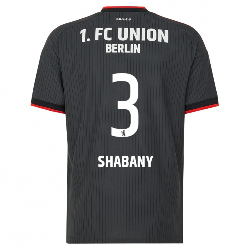 Danxen Herren Alec Shabany #3 Schwarz Weiß Rot Auswärtstrikot Trikot 2026/27 T-Shirt Österreich