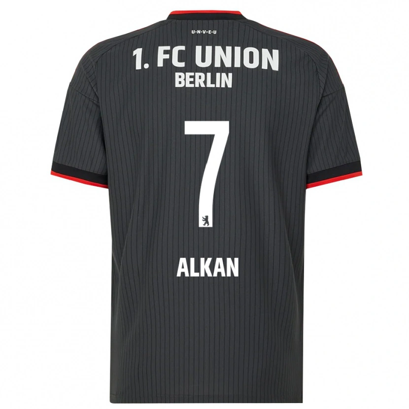 Danxen Herren Musa Alkan #7 Schwarz Weiß Rot Auswärtstrikot Trikot 2026/27 T-Shirt Österreich