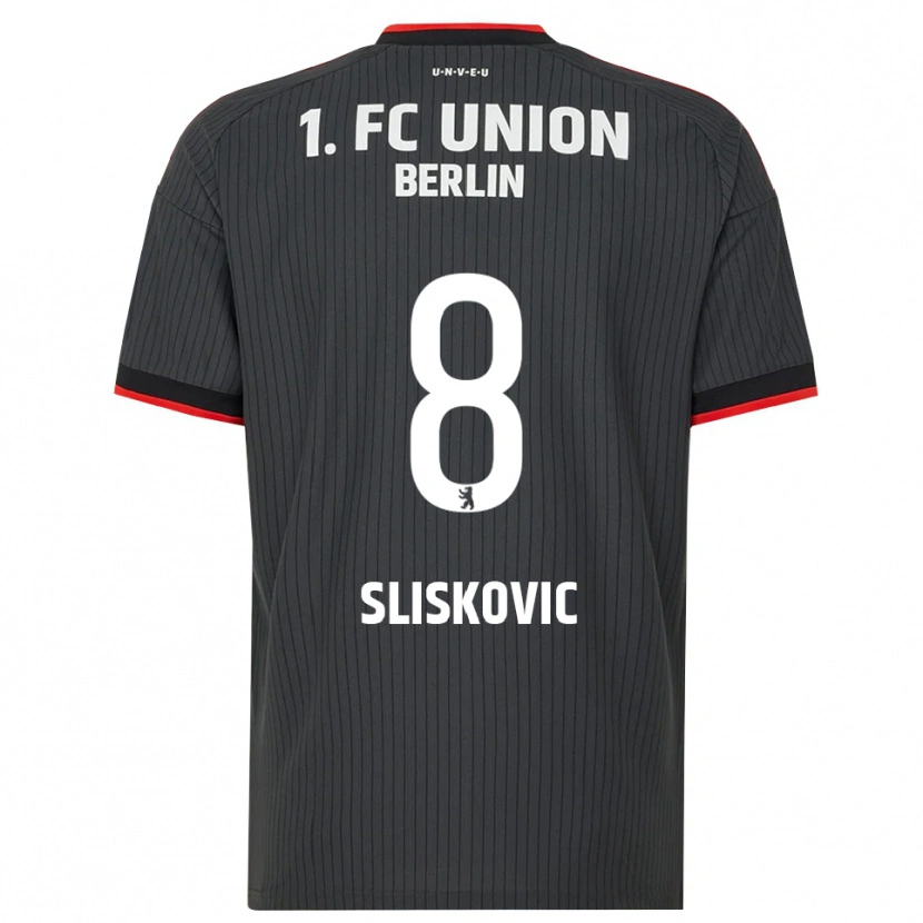 Danxen Herren Duje Sliskovic #8 Schwarz Weiß Rot Auswärtstrikot Trikot 2026/27 T-Shirt Österreich