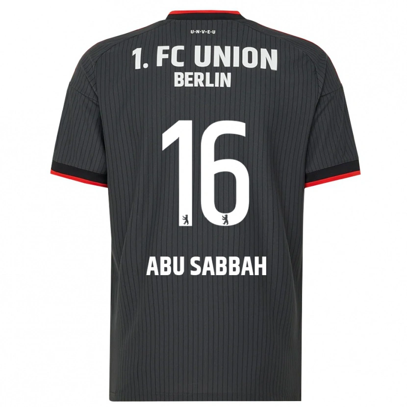 Danxen Herren Sarah Abu Sabbah #16 Schwarz Weiß Rot Auswärtstrikot Trikot 2026/27 T-Shirt Österreich