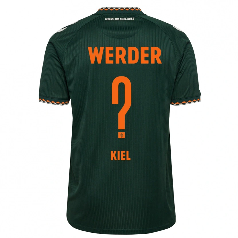Danxen Herren Bennet Kiel #0 Dunkelgrün Orange Weiß Auswärtstrikot Trikot 2026/27 T-Shirt Österreich