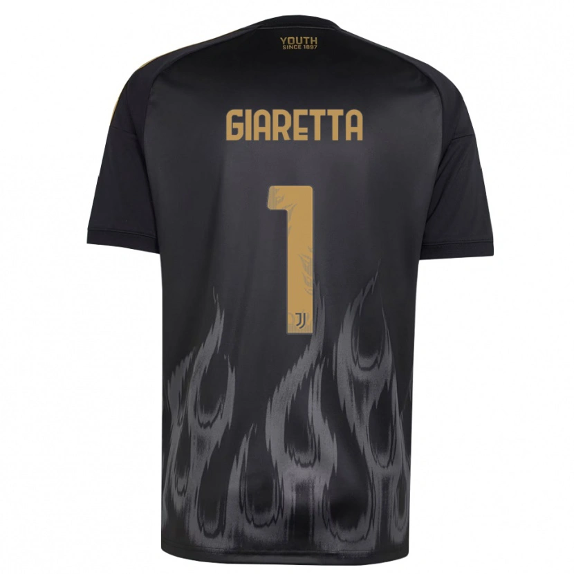 Danxen Herren Emanuele Giaretta #1 Schwarz Braun Ausweichtrikot Trikot 2026/27 T-Shirt Österreich