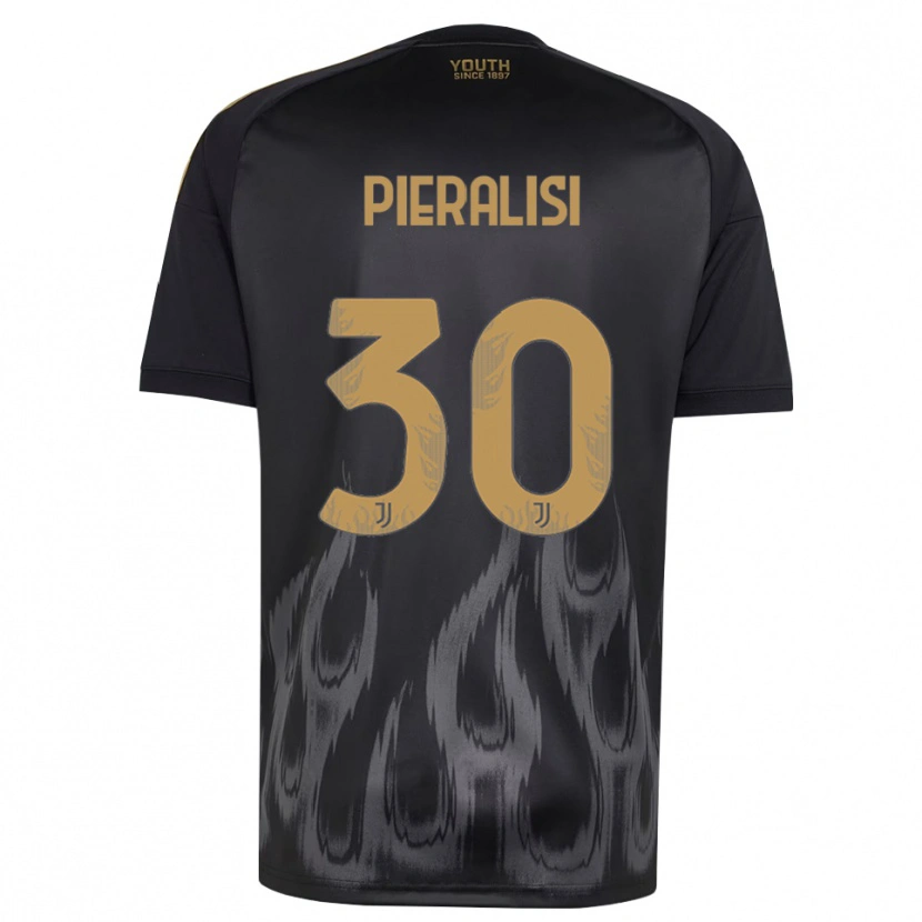 Danxen Herren Tommaso Pieralisi #30 Schwarz Braun Ausweichtrikot Trikot 2026/27 T-Shirt Österreich