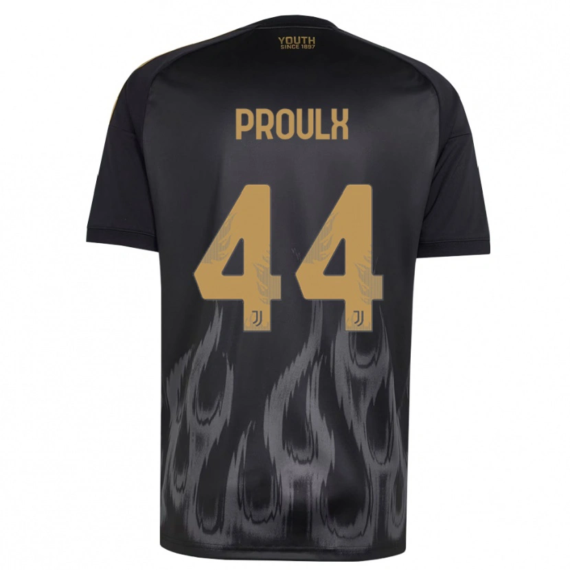 Danxen Herren Lysianne Proulx #44 Schwarz Braun Ausweichtrikot Trikot 2026/27 T-Shirt Österreich