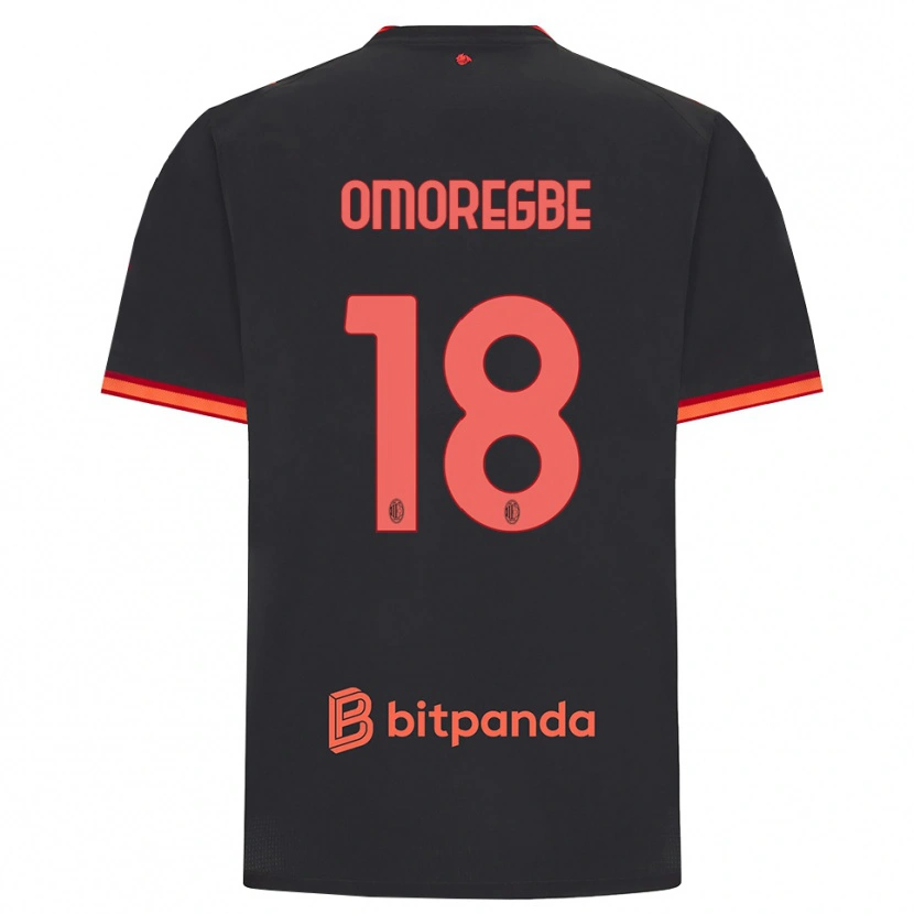 Danxen Herren Bob Murphy Omoregbe #18 Schwarz Rot Ausweichtrikot Trikot 2026/27 T-Shirt Österreich