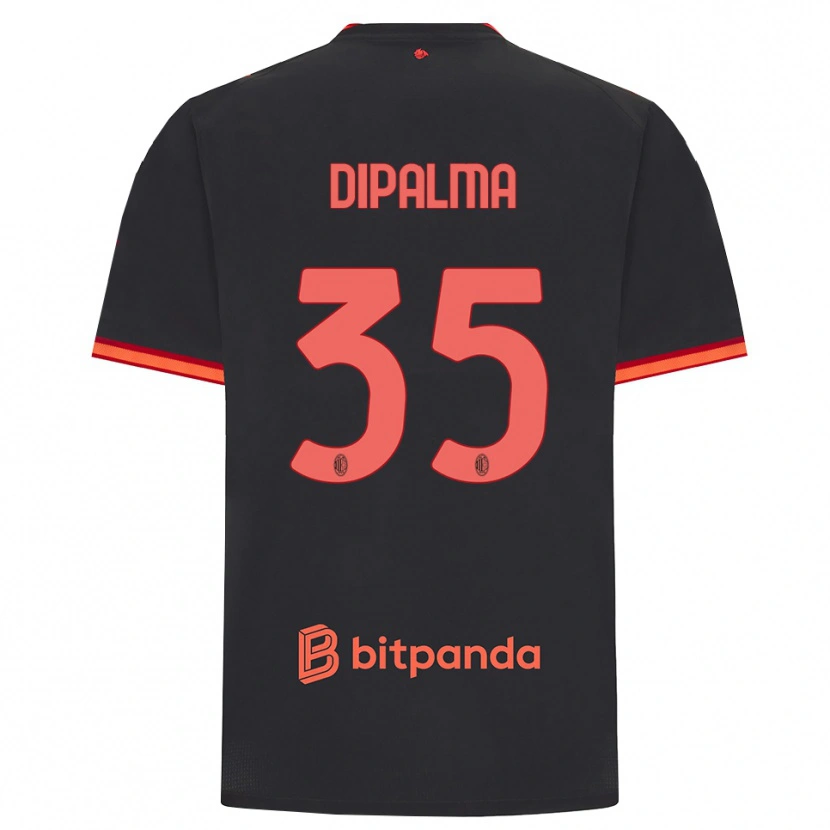 Danxen Herren Matteo Dipalma #35 Schwarz Rot Ausweichtrikot Trikot 2026/27 T-Shirt Österreich