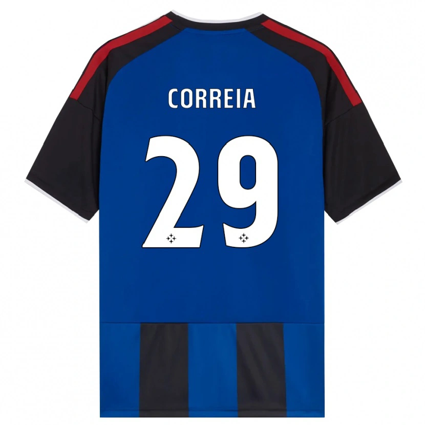Danxen Herren Omar Correia #29 Schwarz Rot Weiß Blau Heimtrikot Trikot 2026/27 T-Shirt Österreich
