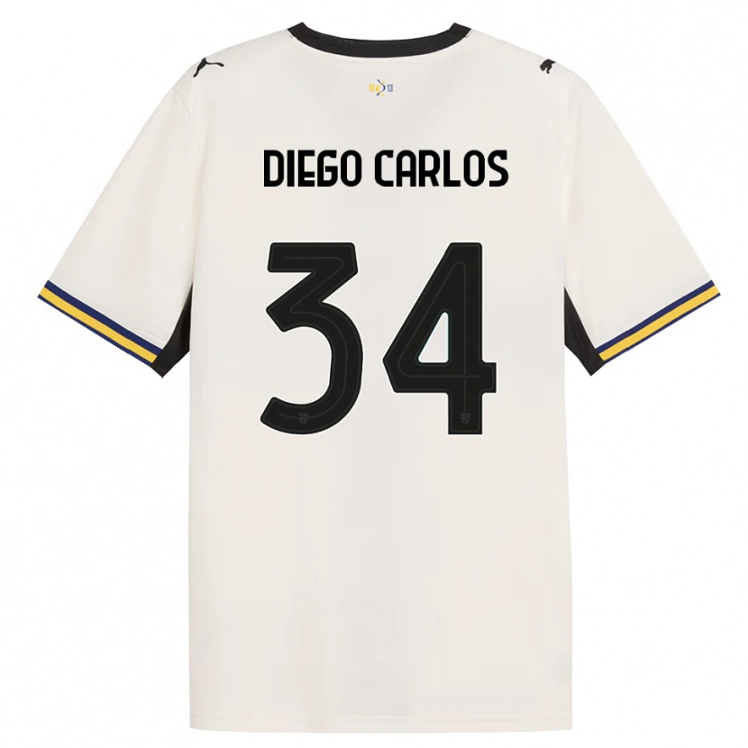 Danxen Herren Diego Carlos #34 Creme Schwarz Gelb Heimtrikot Trikot 2026/27 T-Shirt Österreich