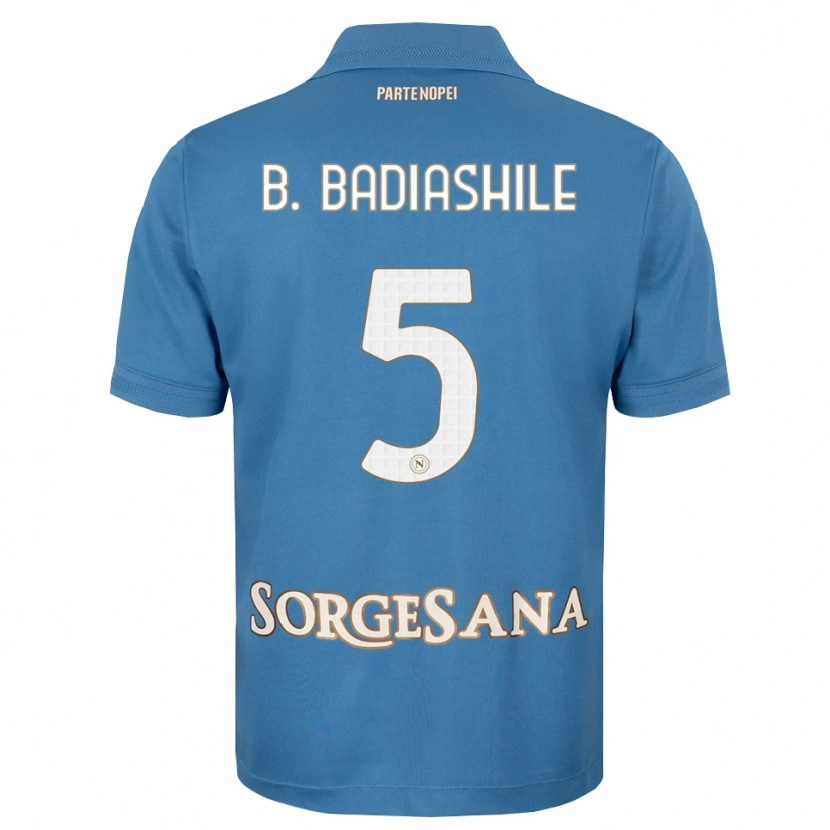 Danxen Damen Benoît Badiashile #5 Nebelblau Weiß Heimtrikot Trikot 2026/27 T-Shirt Österreich