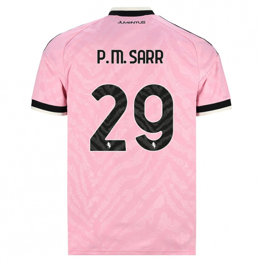 Danxen Damen Pape Matar Sarr #29 Pink Schwarz Auswärtstrikot Trikot 2026/27 T-Shirt Österreich