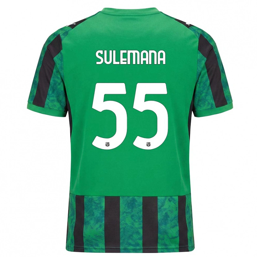 Danxen Damen Ibrahim Sulemana #55 Grün Schwarz Weiß Heimtrikot Trikot 2026/27 T-Shirt Österreich