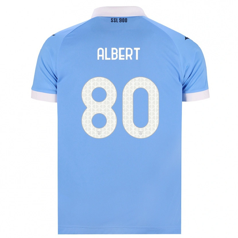 Danxen Damen Albert Gudmundsson #80 Hellblau Schwarz Weiß Heimtrikot Trikot 2026/27 T-Shirt Österreich