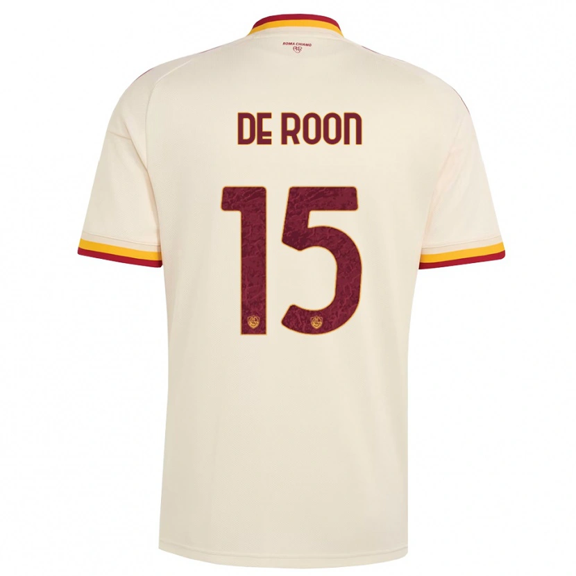 Danxen Damen Marten De Roon #15 Champagner Rot Gelb Auswärtstrikot Trikot 2026/27 T-Shirt Österreich