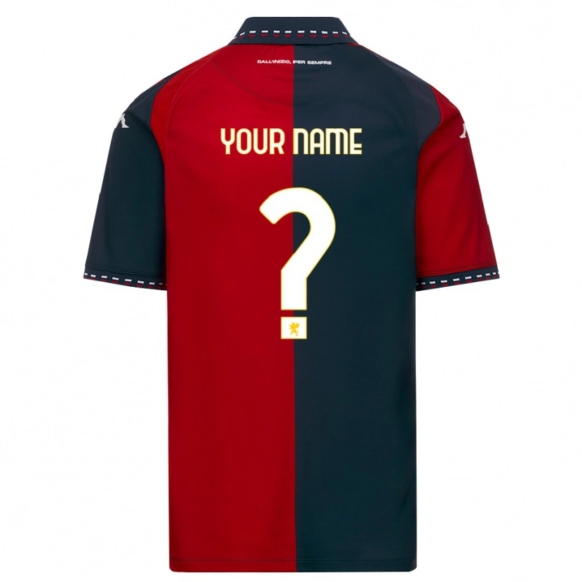 Danxen Damen Ihren Namen #0 Rot Schwarz Weiß Heimtrikot Trikot 2026/27 T-Shirt Österreich
