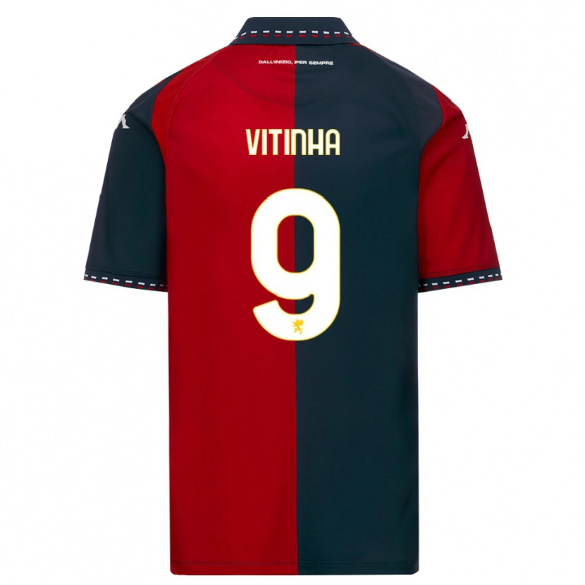 Danxen Damen Vítor Manuel Carvalho Oliveira #9 Rot Schwarz Weiß Heimtrikot Trikot 2026/27 T-Shirt Österreich