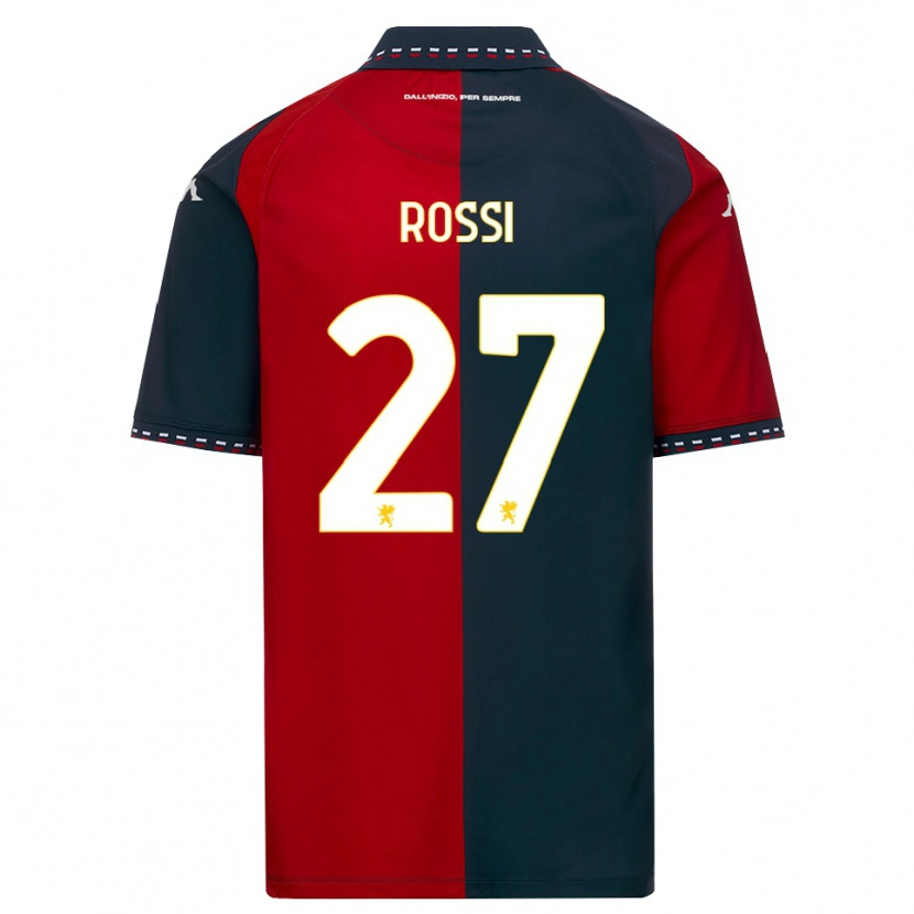 Danxen Damen Lucrezia Rossi #27 Rot Schwarz Weiß Heimtrikot Trikot 2026/27 T-Shirt Österreich