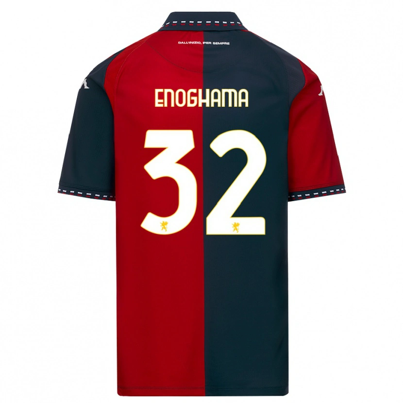 Danxen Damen Isaac Enoghama #32 Rot Schwarz Weiß Heimtrikot Trikot 2026/27 T-Shirt Österreich