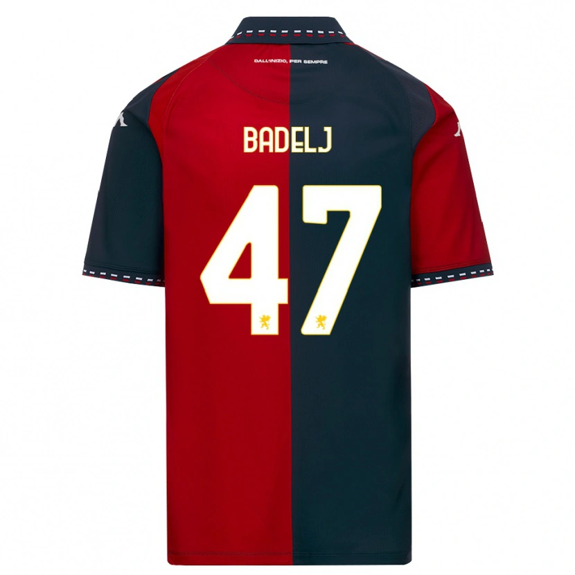 Danxen Damen Milan Badelj #47 Rot Schwarz Weiß Heimtrikot Trikot 2026/27 T-Shirt Österreich