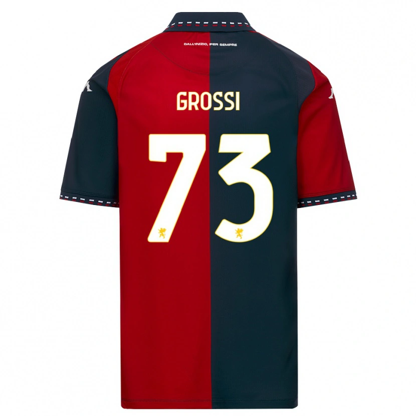 Danxen Damen Jacopo Grossi #73 Rot Schwarz Weiß Heimtrikot Trikot 2026/27 T-Shirt Österreich