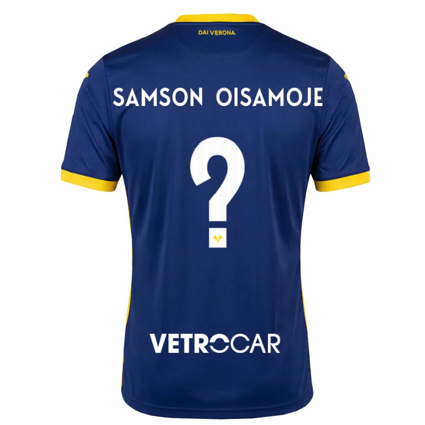 Danxen Damen Junior Samson Oisamoje #0 Königsblau Gelb Weiß Heimtrikot Trikot 2026/27 T-Shirt Österreich