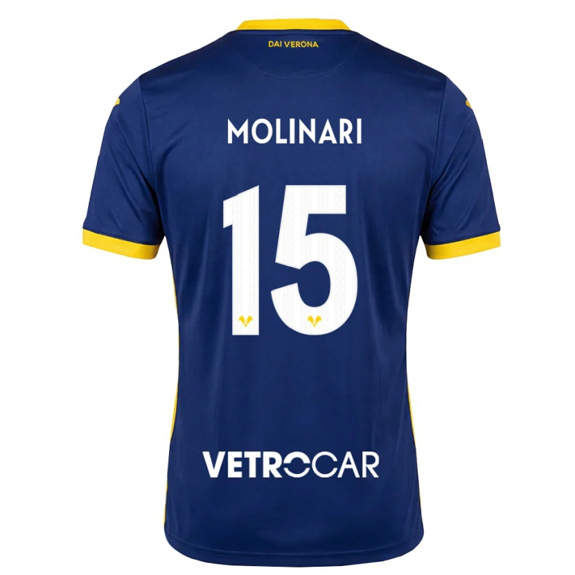 Danxen Damen Gabriele Molinari #15 Königsblau Gelb Weiß Heimtrikot Trikot 2026/27 T-Shirt Österreich