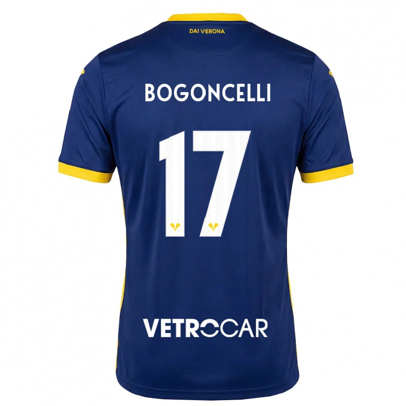 Danxen Damen Pietro Bogoncelli #17 Königsblau Gelb Weiß Heimtrikot Trikot 2026/27 T-Shirt Österreich