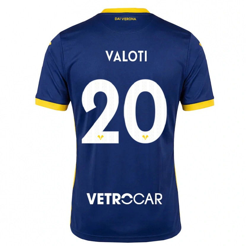Danxen Damen Alessandro Valoti #20 Königsblau Gelb Weiß Heimtrikot Trikot 2026/27 T-Shirt Österreich