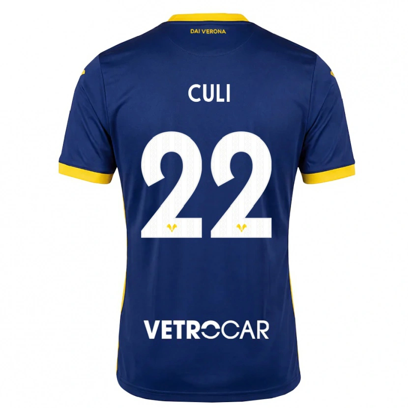Danxen Damen Daniel Culi #22 Königsblau Gelb Weiß Heimtrikot Trikot 2026/27 T-Shirt Österreich