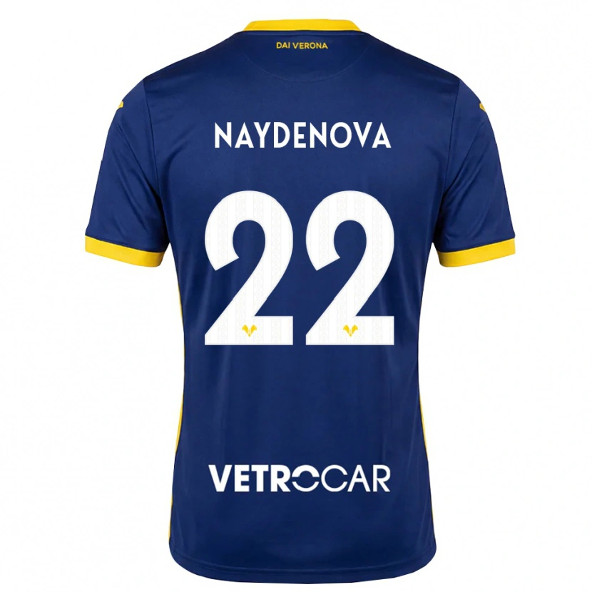 Danxen Damen Ivana Naydenova #22 Königsblau Gelb Weiß Heimtrikot Trikot 2026/27 T-Shirt Österreich