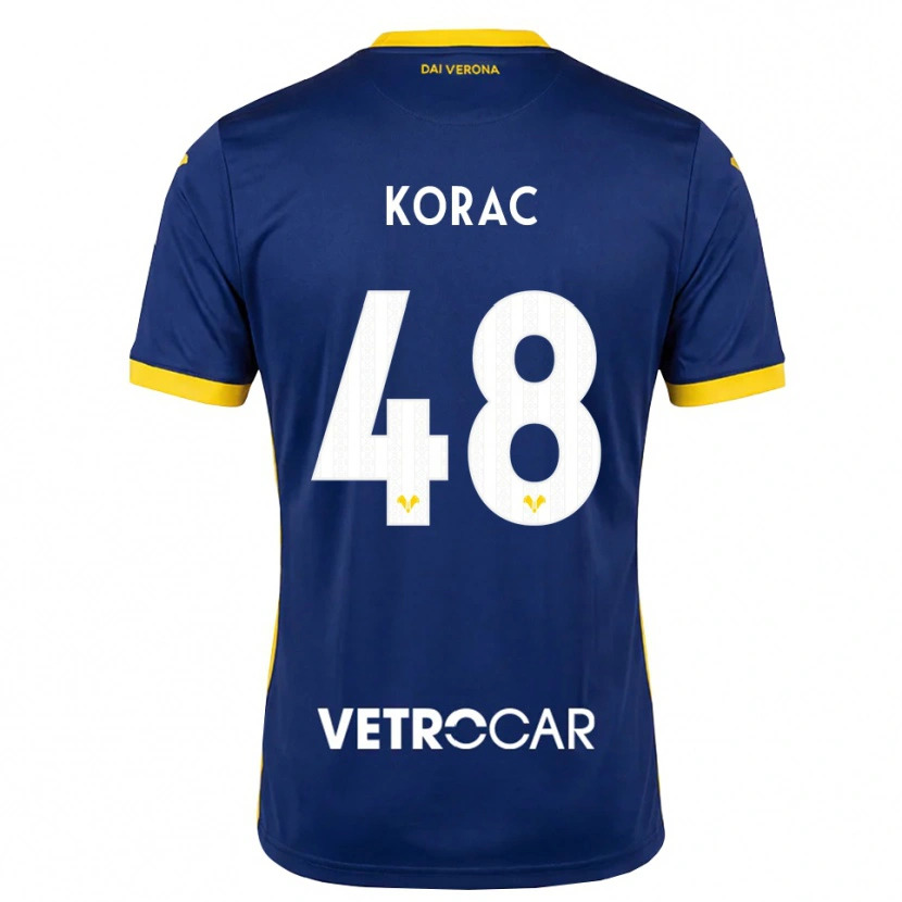 Danxen Damen Seid Korac #48 Königsblau Gelb Weiß Heimtrikot Trikot 2026/27 T-Shirt Österreich