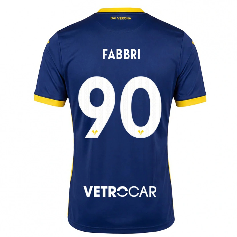 Danxen Damen Alessandro Fabbri #90 Königsblau Gelb Weiß Heimtrikot Trikot 2026/27 T-Shirt Österreich