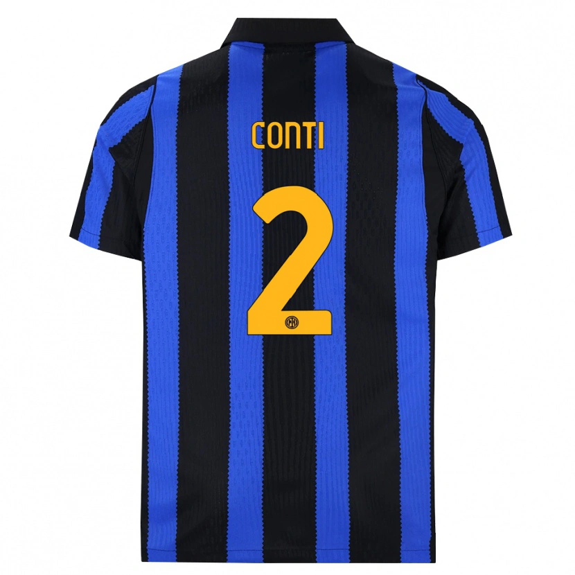 Danxen Damen Arturo Conti #2 Schwarz Blau Gelb Heimtrikot Trikot 2026/27 T-Shirt Österreich