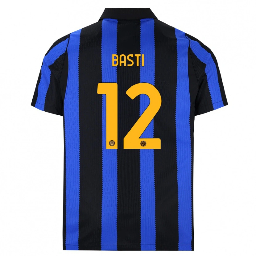 Danxen Damen Matteo Basti #12 Schwarz Blau Gelb Heimtrikot Trikot 2026/27 T-Shirt Österreich