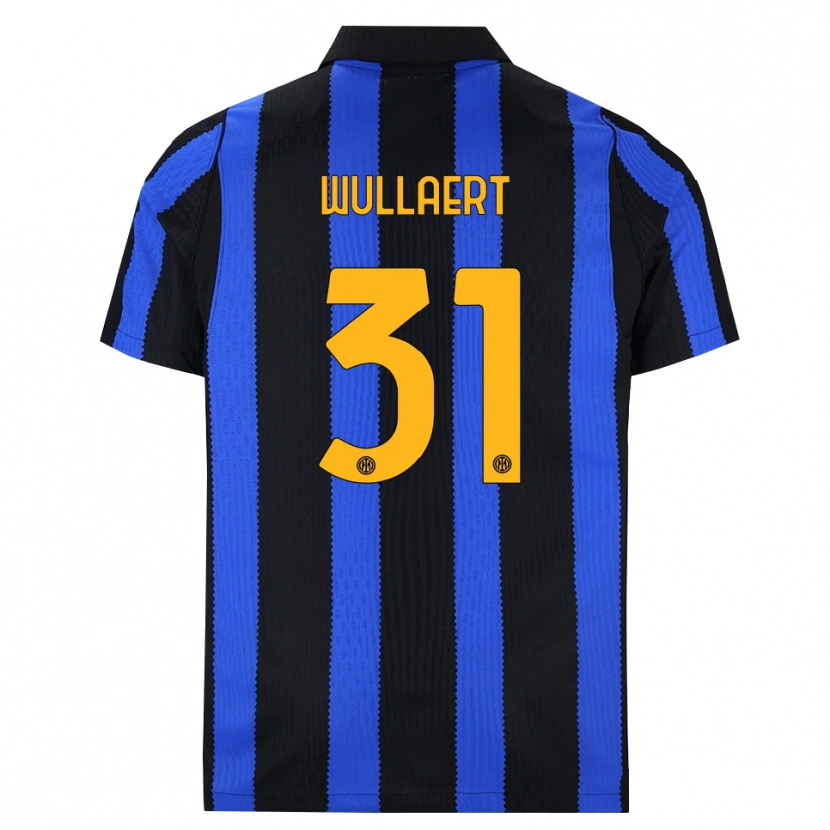 Danxen Damen Tessa Wullaert #31 Schwarz Blau Gelb Heimtrikot Trikot 2026/27 T-Shirt Österreich