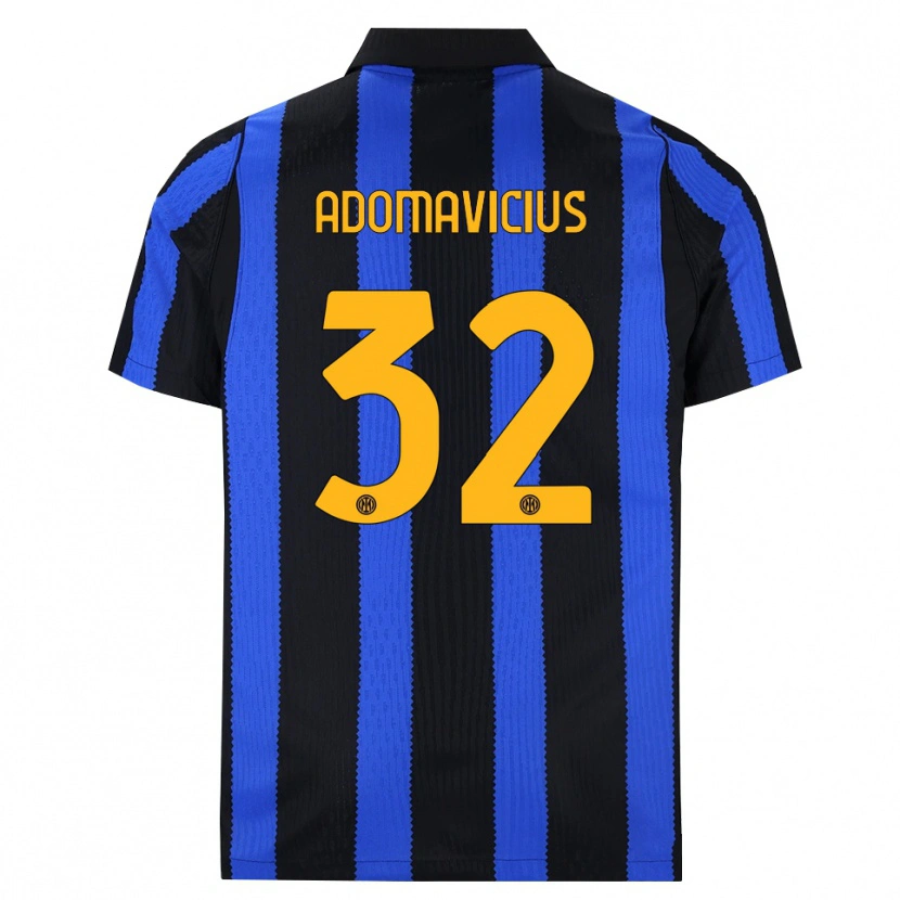 Danxen Damen Henrikas Adomavičius #32 Schwarz Blau Gelb Heimtrikot Trikot 2026/27 T-Shirt Österreich
