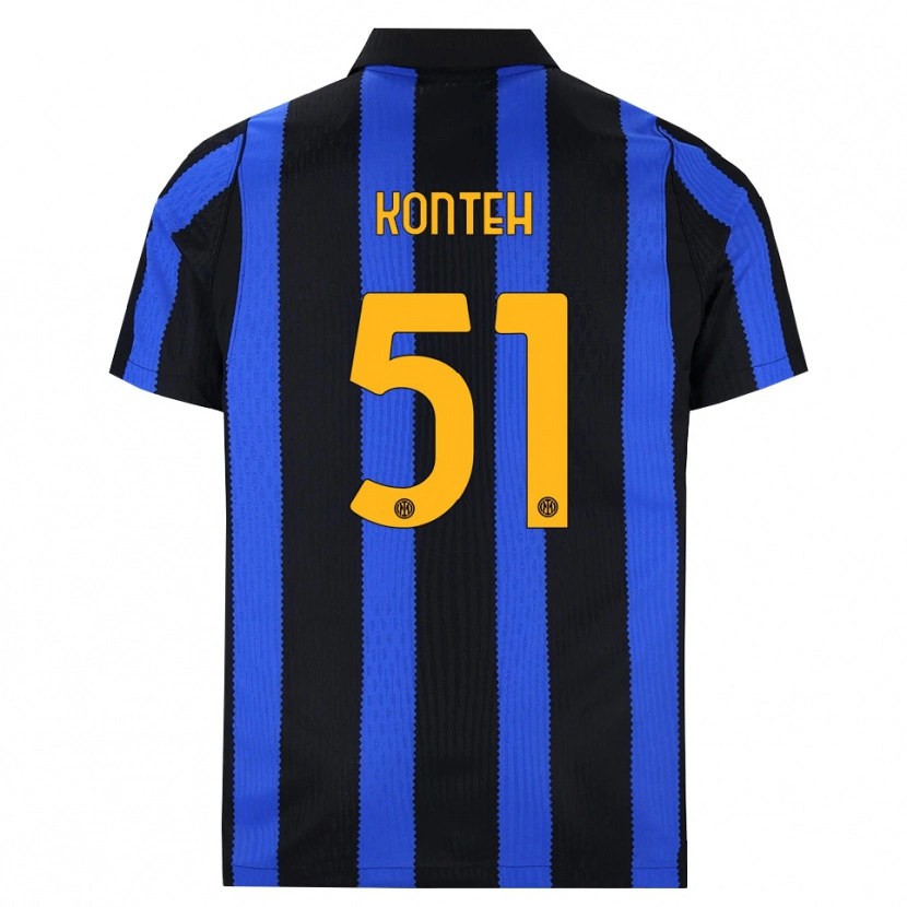Danxen Damen Amadou Konteh #51 Schwarz Blau Gelb Heimtrikot Trikot 2026/27 T-Shirt Österreich