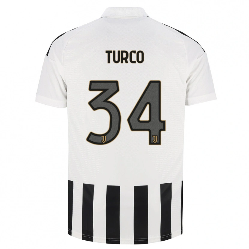 Danxen Damen Stefano Turco #34 Schwarz Weiß Braun Heimtrikot Trikot 2026/27 T-Shirt Österreich