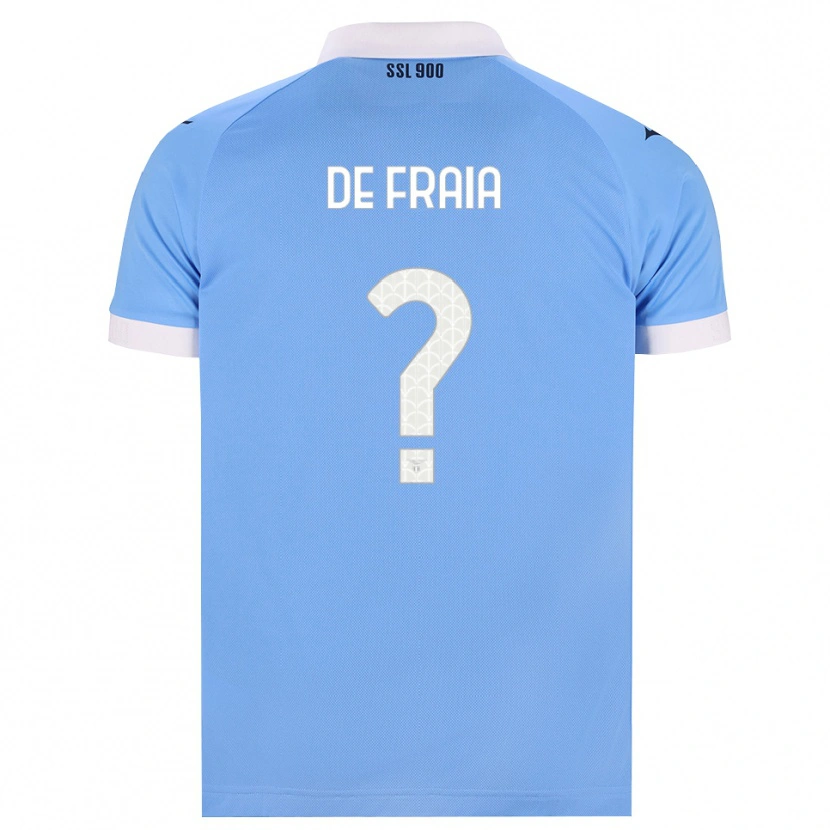 Danxen Damen Davide De Fraia #0 Hellblau Schwarz Weiß Heimtrikot Trikot 2026/27 T-Shirt Österreich