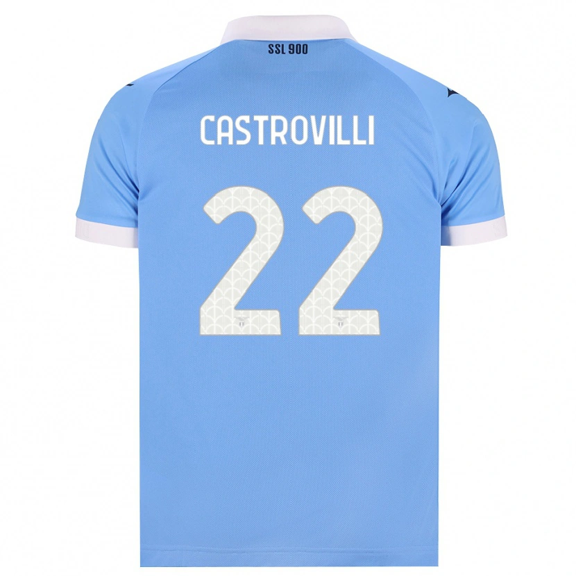 Danxen Damen Gaetano Castrovilli #22 Hellblau Schwarz Weiß Heimtrikot Trikot 2026/27 T-Shirt Österreich